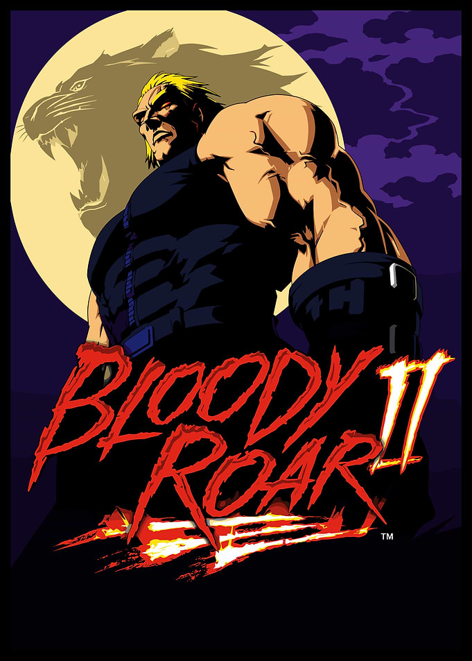 Bloody Roar 2 Video Game Poster
