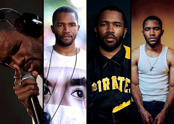 Frank Ocean Portrait Collage