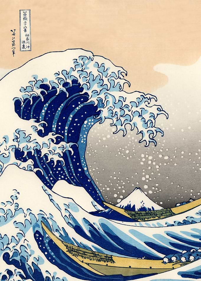 The Great Wave off Kanagawa – Japanese Ukiyo-e Art