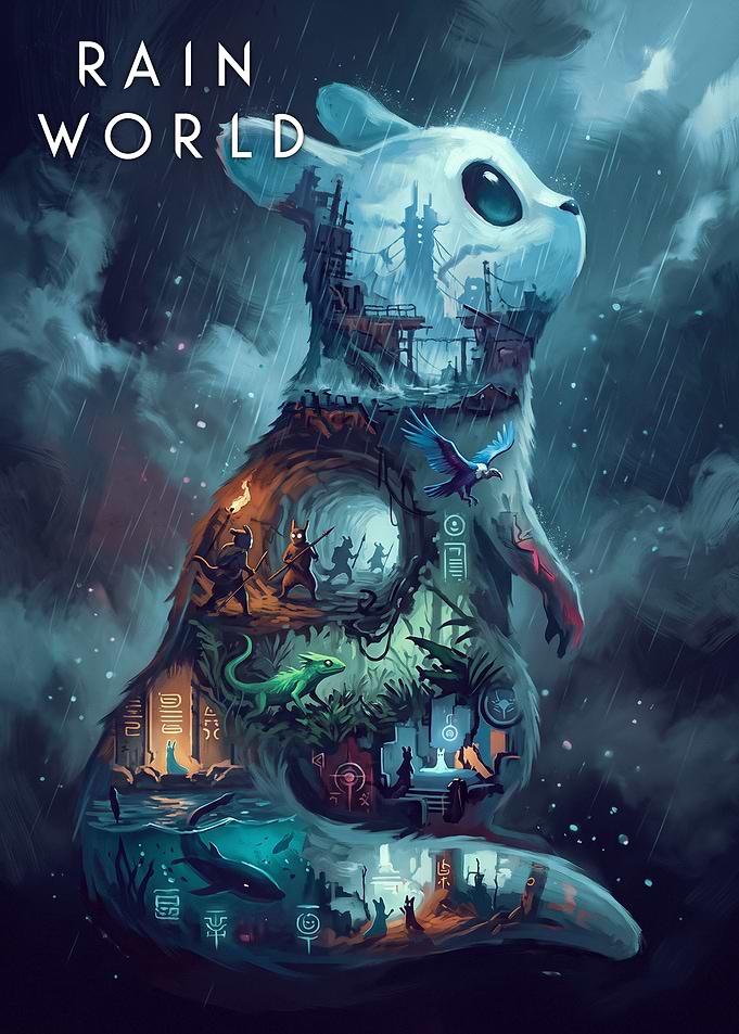 Rain World Game Poster