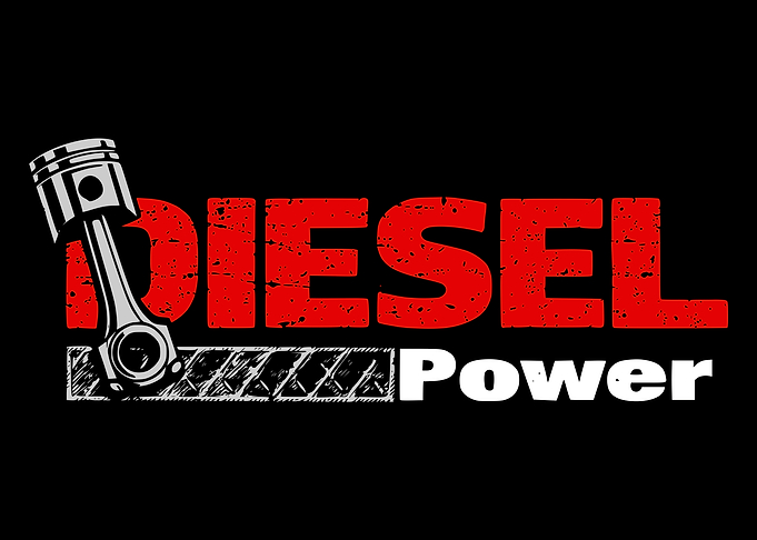Diesel Power Piston Graphic Design