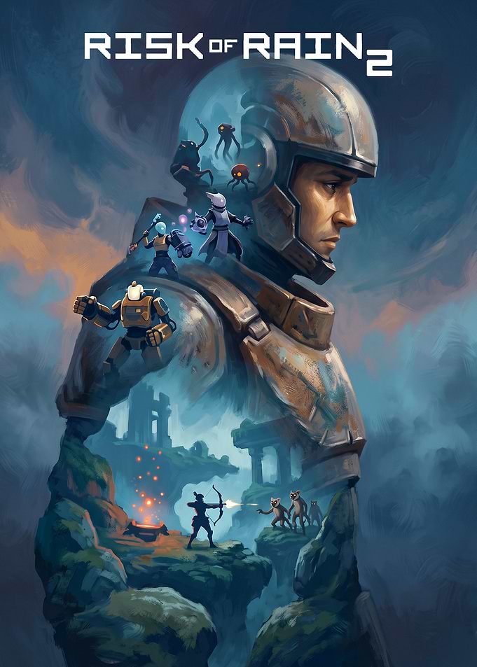 Risk of Rain 2 Game Poster