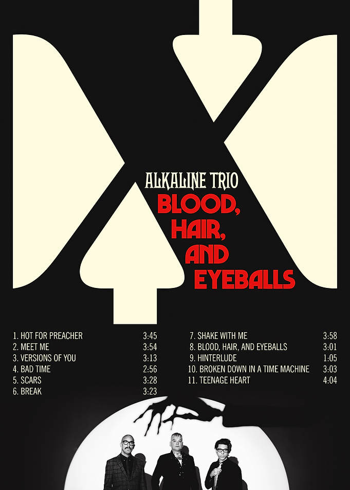 Alkaline Trio Blood Hair and Eyeballs
