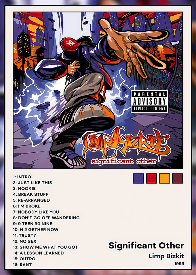Limp Bizkit Significant Other Album Poster