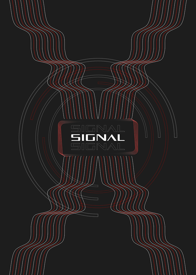 Minimalist Signal Wave Graphic Design