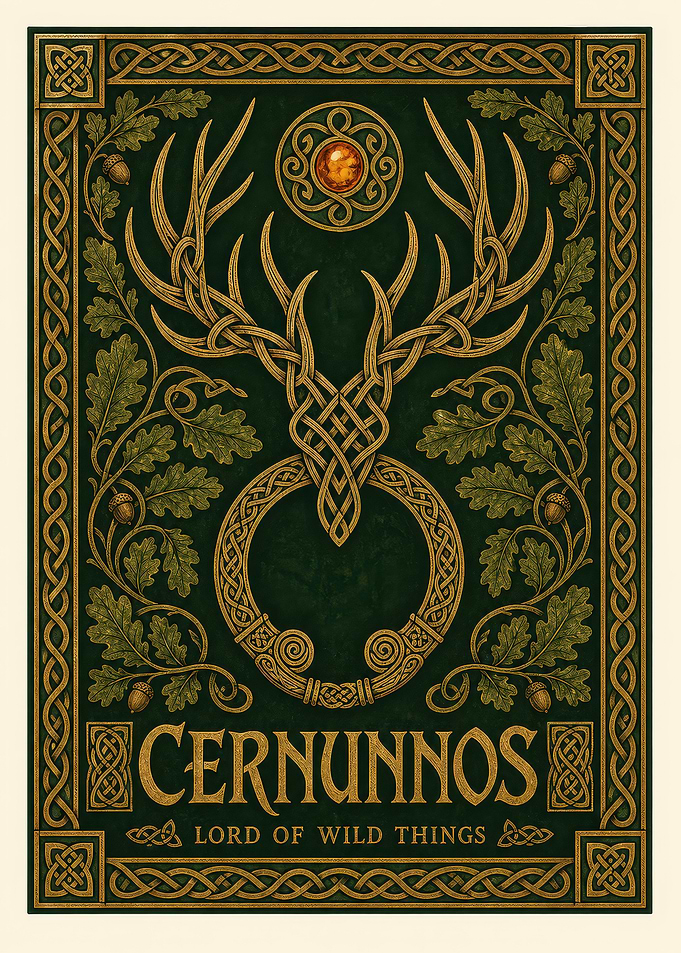 Cernunnos Lord of Wild Things Poster