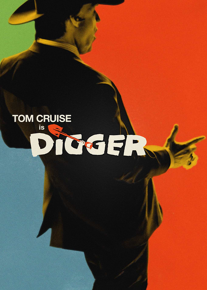 Tom Cruise Digger Movie Poster