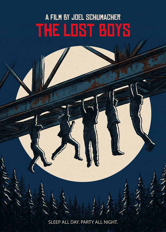 The Lost Boys Movie Poster Art