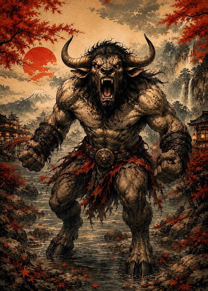 Minotaur of the Crimson Peak