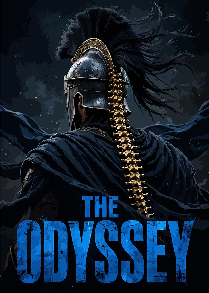 The Odyssey Spartan Warrior Poster