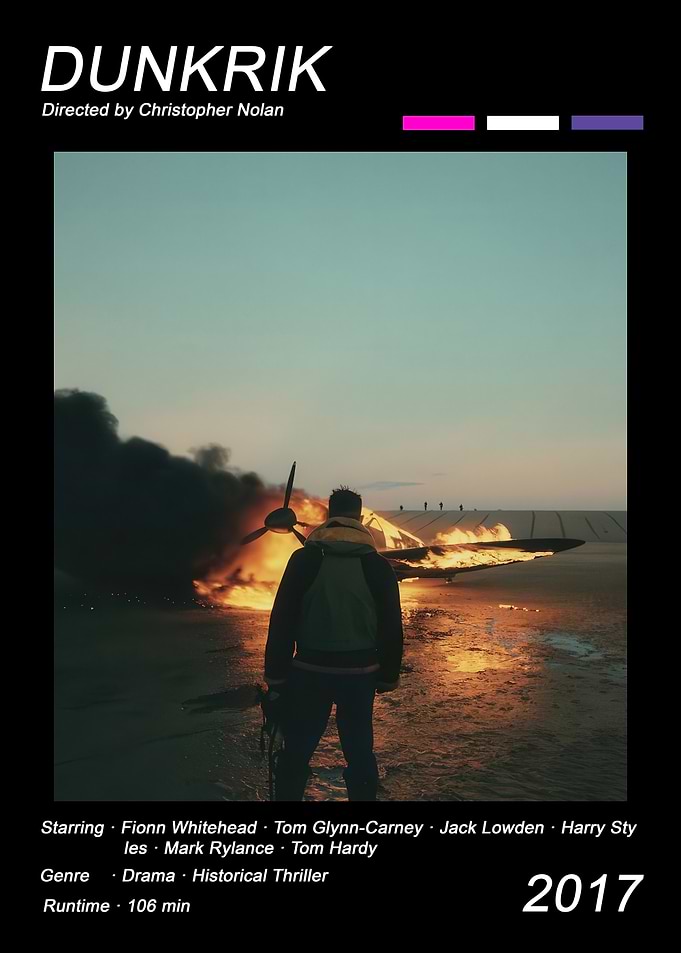 Dunkirk Movie Poster Minimalist Design