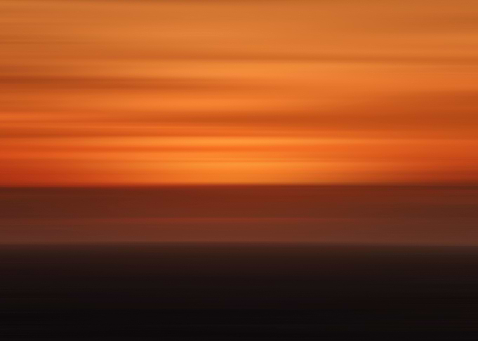 Abstract Sunset Motion Blur