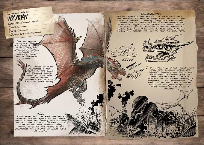 ARK Survival Evolved Wyvern Dossier