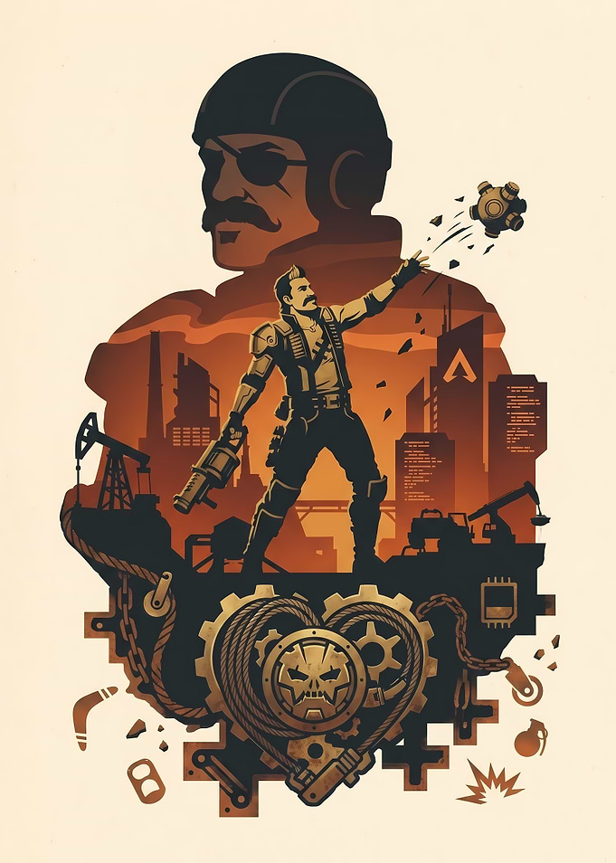 Fuse Apex Legends Character Poster