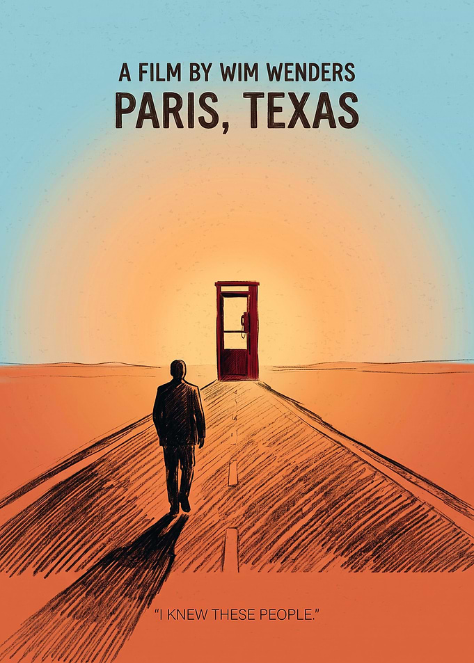 Paris, Texas Movie Poster