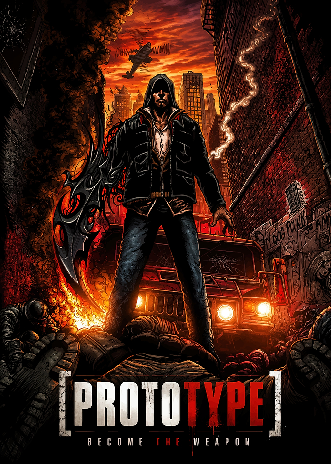 Prototype Video Game Poster