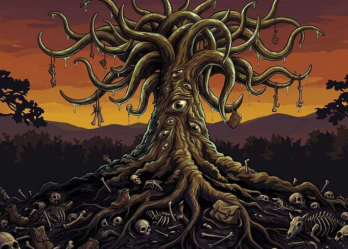 Eldritch Eye Tree of Bones