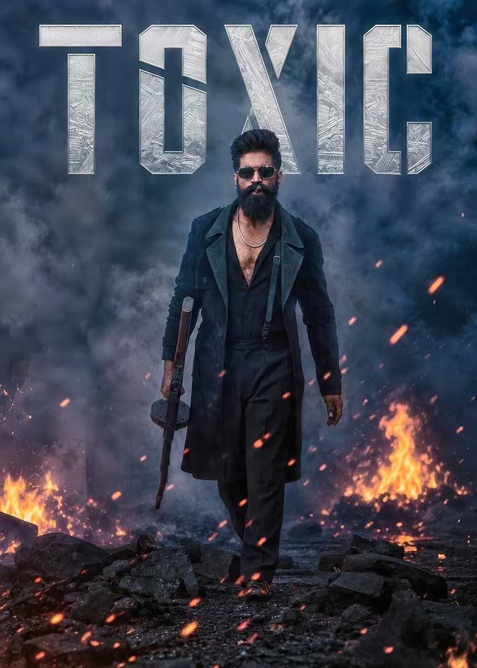 Toxic Movie Poster Featuring Yash