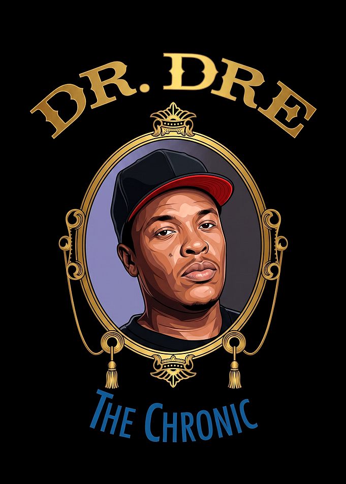 Dr. Dre The Chronic Portrait
