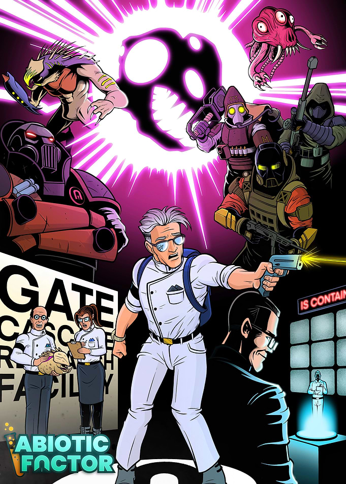 Abiotic Factor Game Poster Art