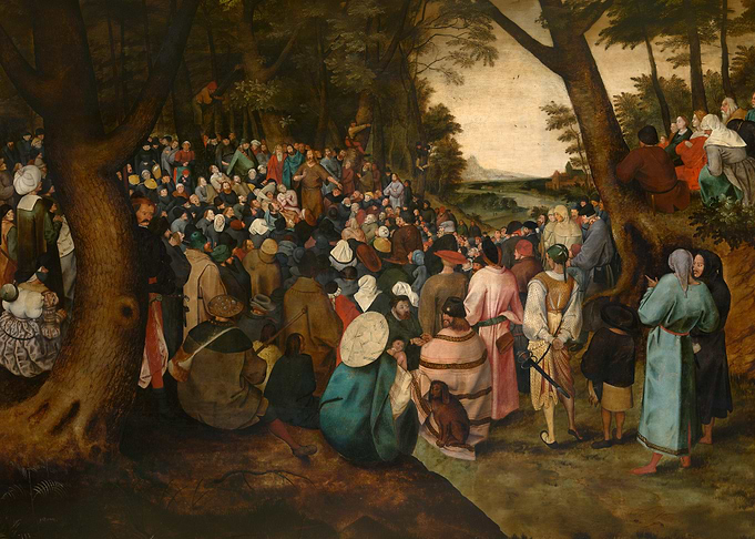 The Preaching of St John the Baptist