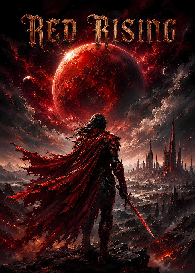 Red Rising Darrow Warrior Poster