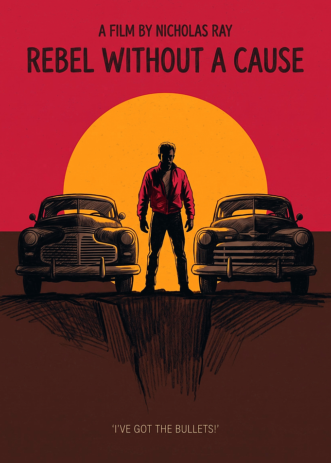 Rebel Without a Cause Movie Poster