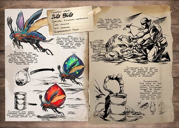 ARK Survival Evolved Jug Bug Dossier