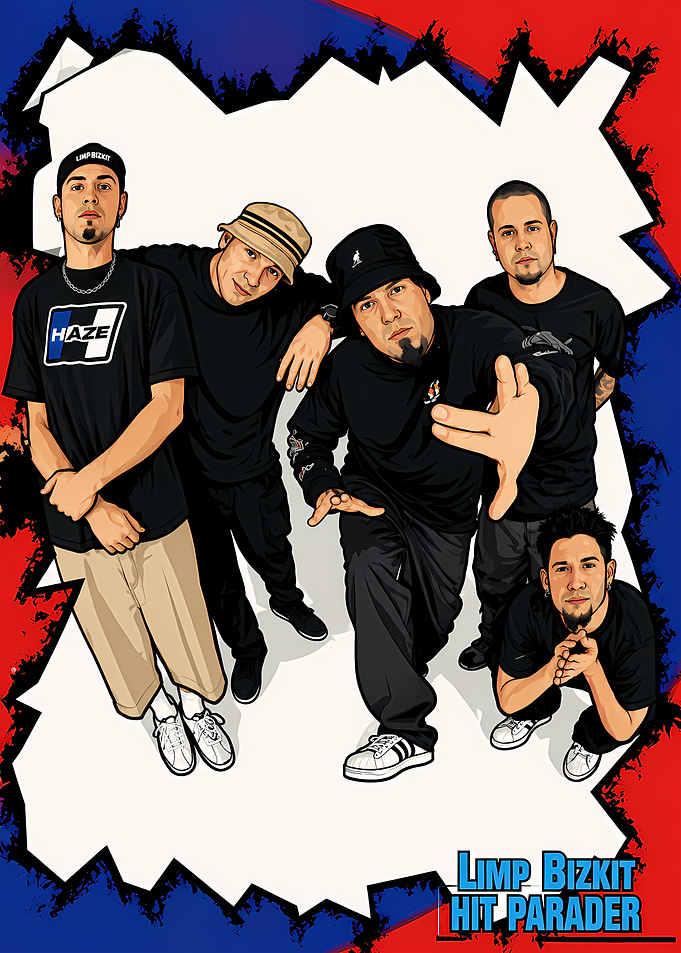 Limp Bizkit Hit Parader Poster