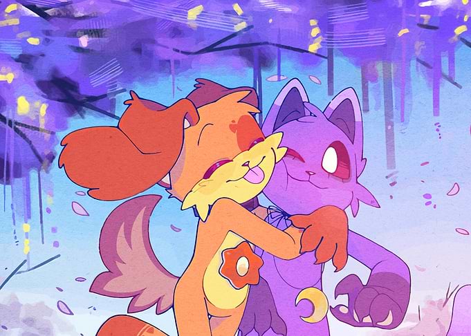 Dogday and Catnap Hugging