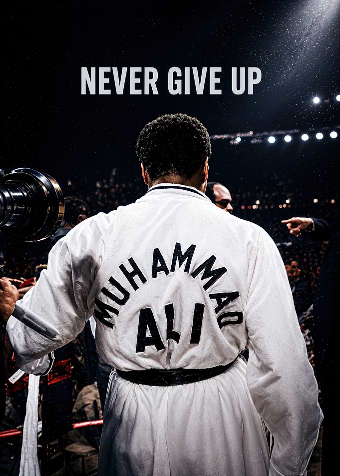 Muhammad Ali Never Give Up