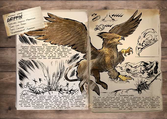 ARK Survival Evolved Griffin Dossier