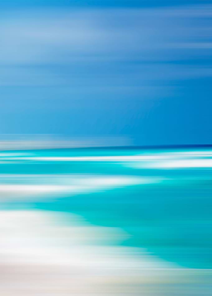 Abstract Motion Blur Tropical Beach