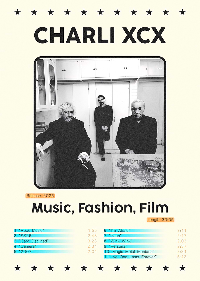 Charli XCX Music Poster Parody