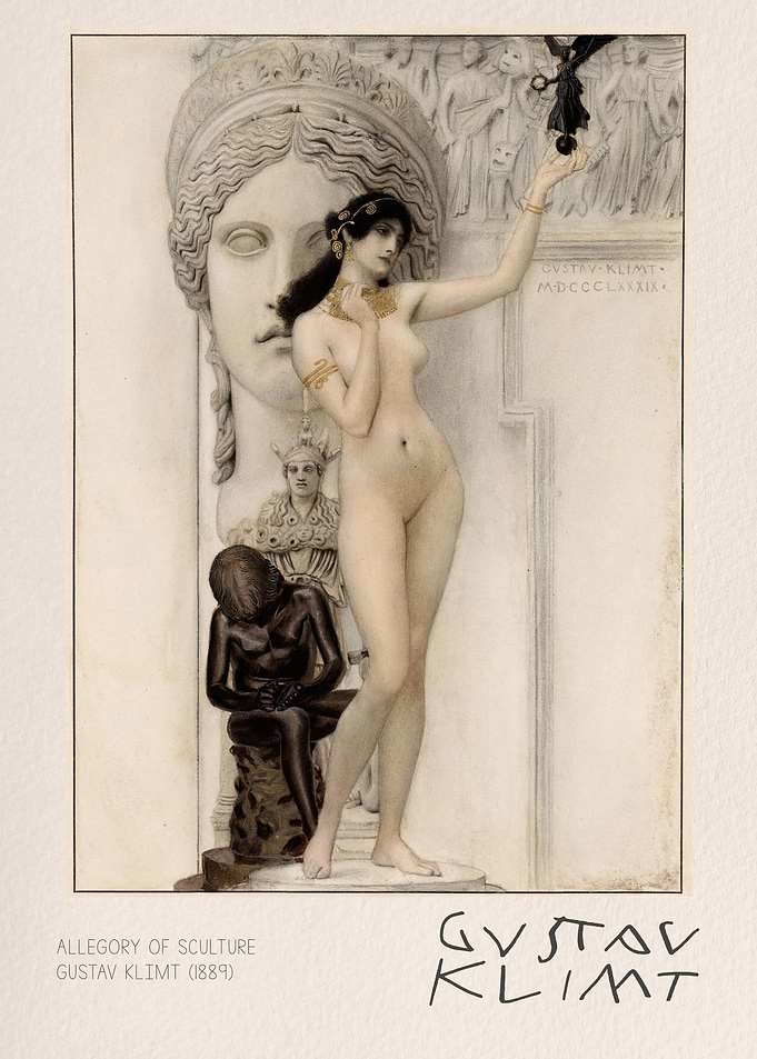 Gustav Klimt Allegory of Sculpture