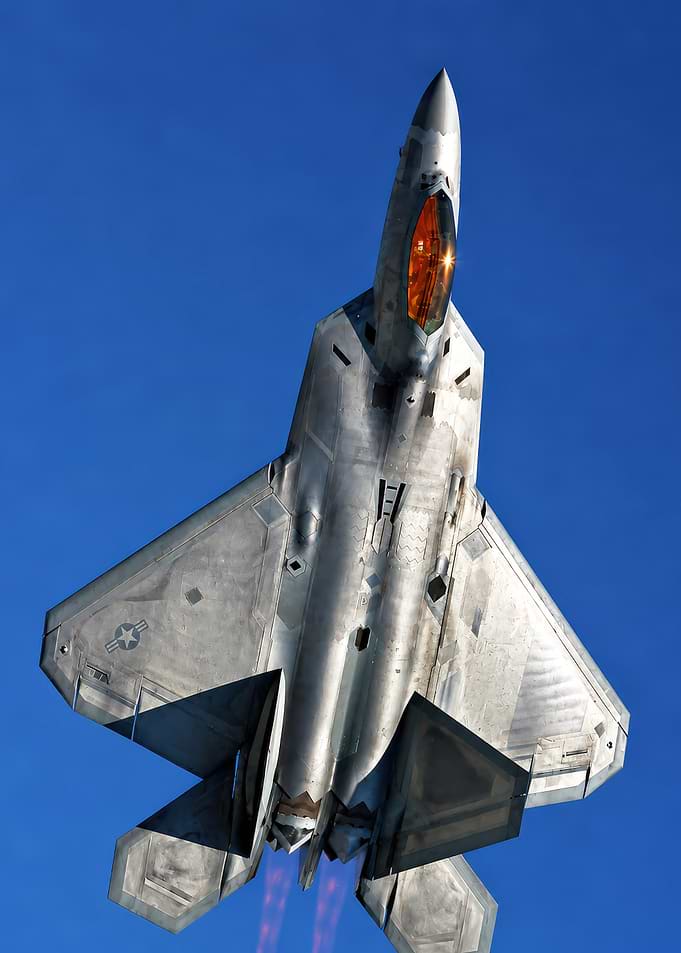 F-22 Raptor in Flight