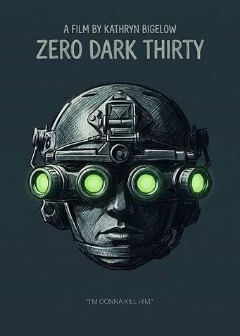 Zero Dark Thirty Movie Poster Art