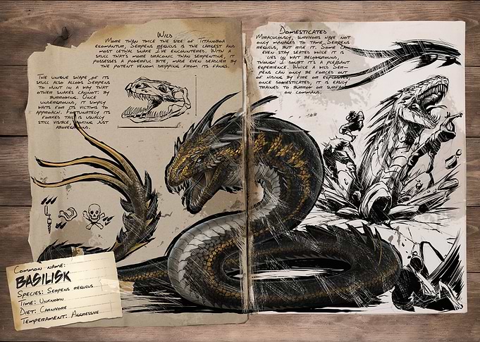 ARK Survival Evolved Basilisk Dossier