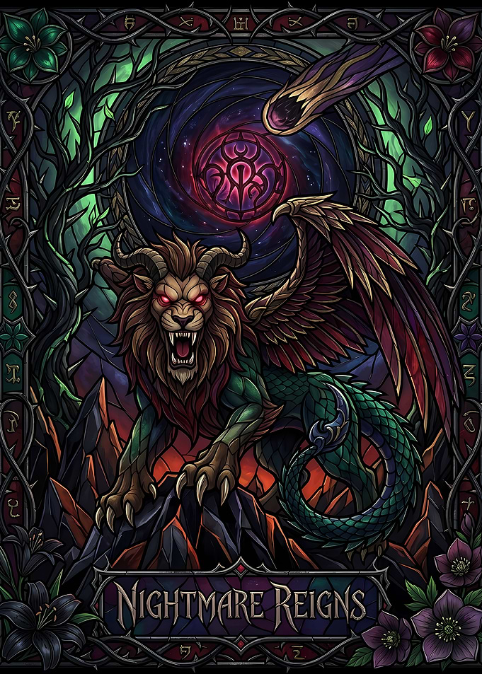 Nightmare Reigns Fantasy Beast Art