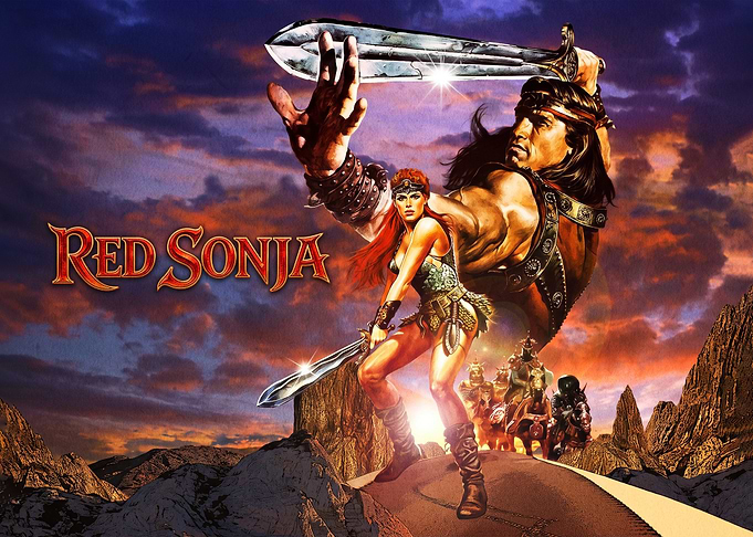 Red Sonja Movie Poster Art