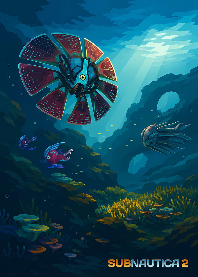 Subnautica 2 Underwater Exploration Poster