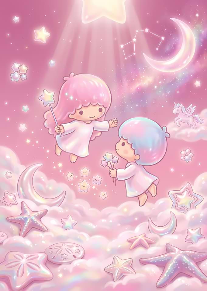 Little Twin Stars Magical Sky