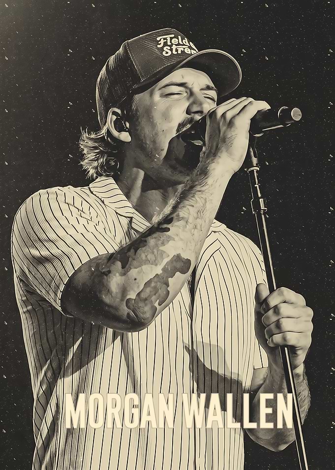 Morgan Wallen Concert Poster