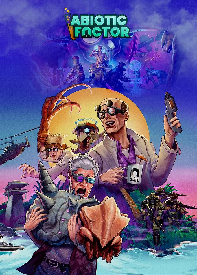 Abiotic Factor Video Game Poster