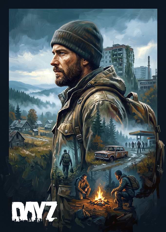 DayZ Survival Game Poster