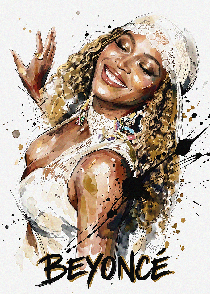 Beyoncé Portrait Art