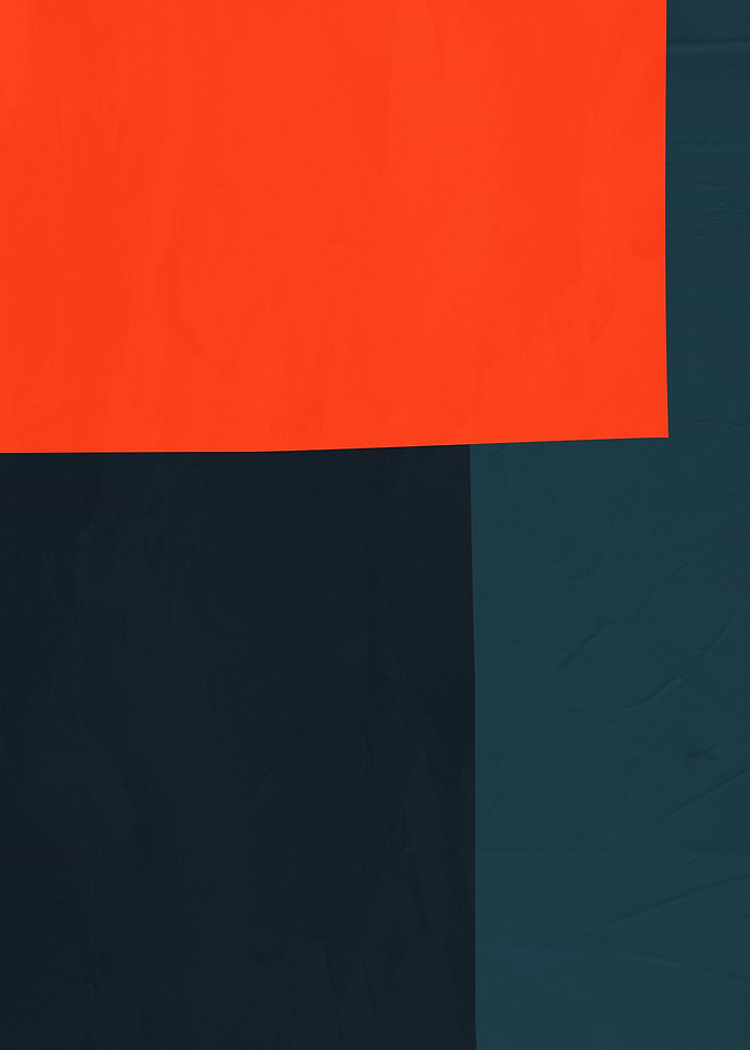 Minimalist Abstract Geometric Color Block