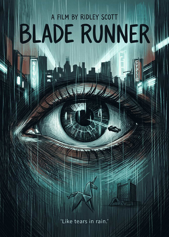 Blade Runner Movie Poster Art