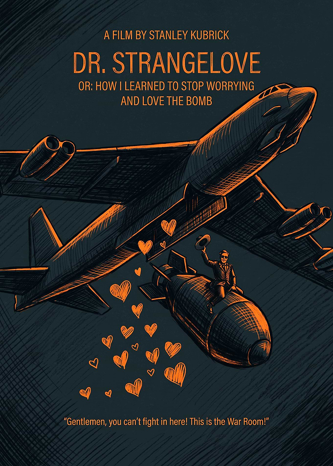 Dr. Strangelove Movie Poster Art
