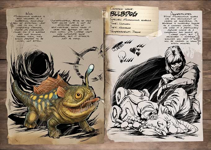 ARK Survival Evolved Bulbdog Dossier